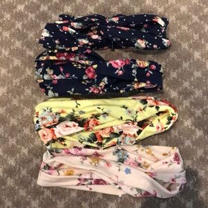 4 pack wrap headbands